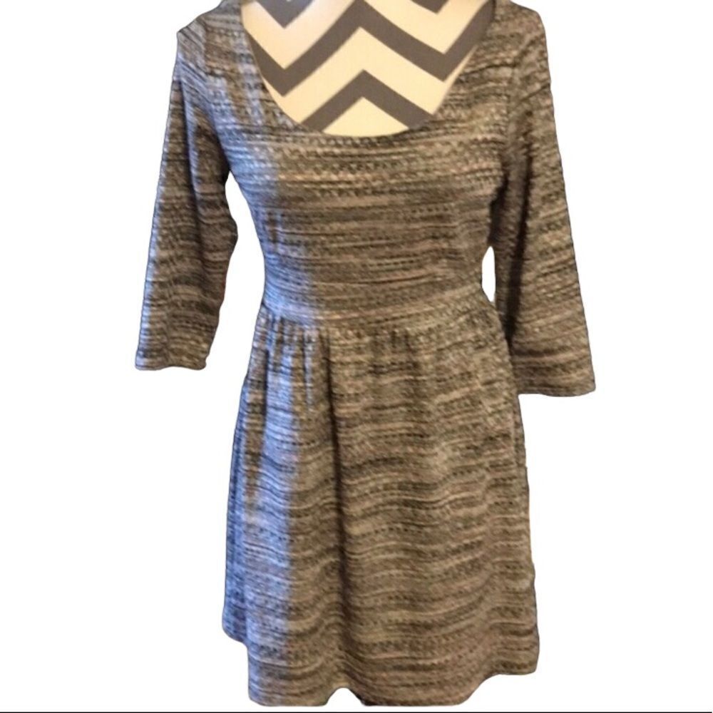 Forever 21 Medium Dress Grey and Pink